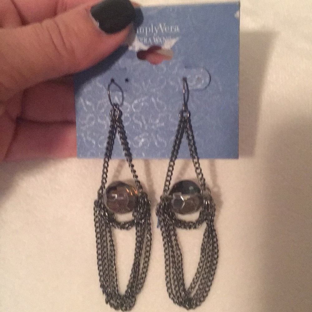 Brand new, never worn, Simply Vera earrings.